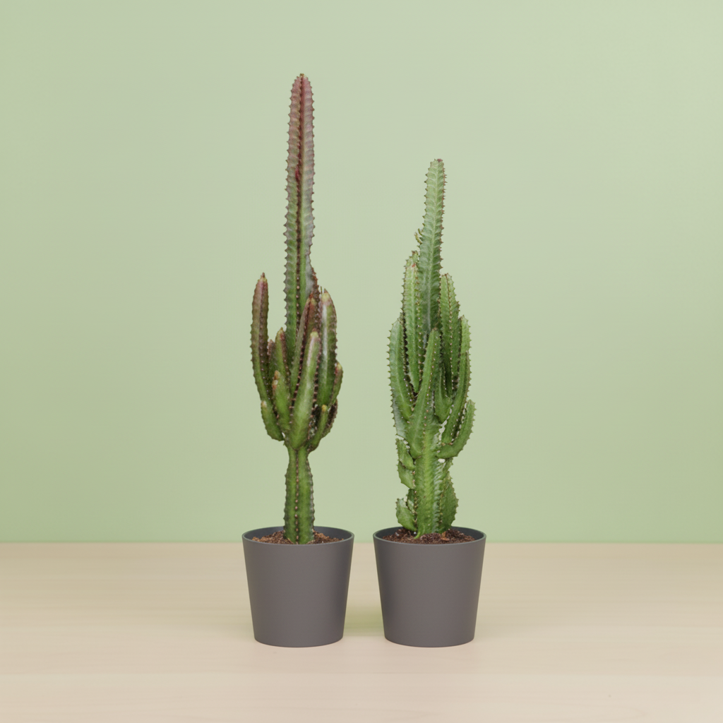 Pack Euphorbia Verde-Rojo