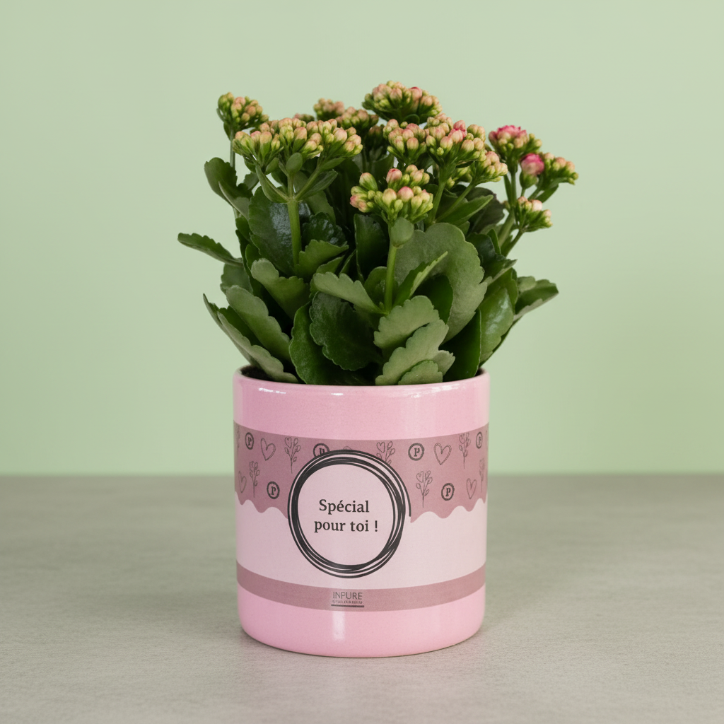 Kalanchoe Pink + Free Pot