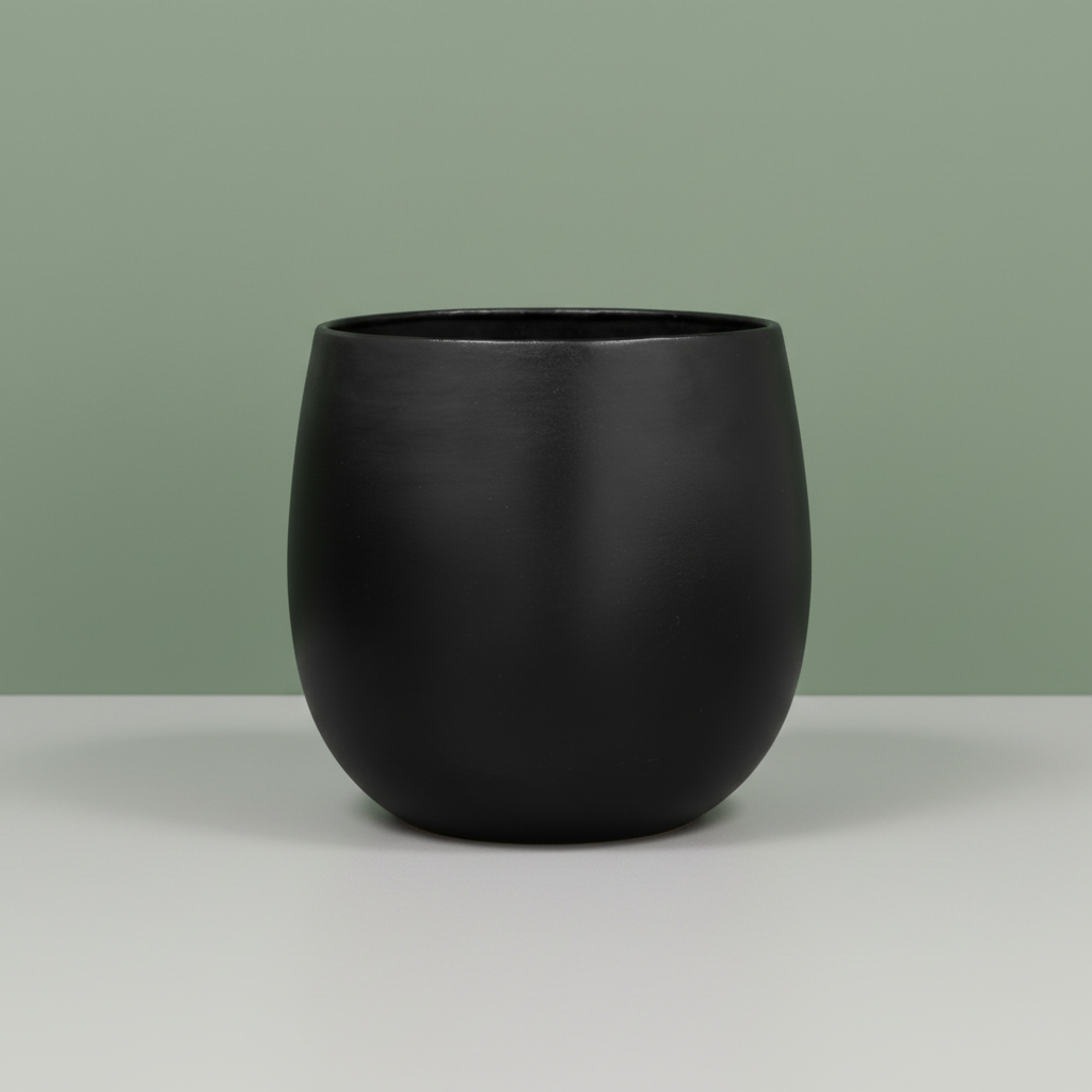 Pot Stijn zwart