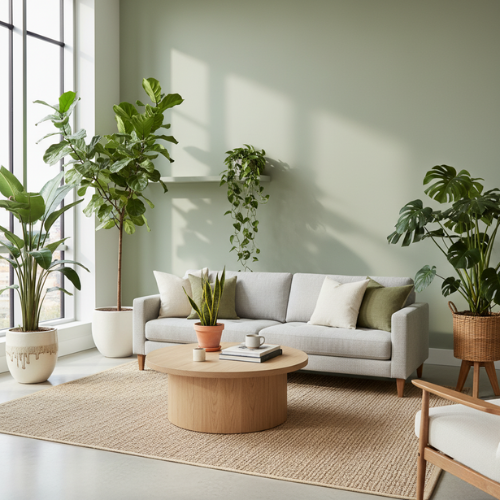 How to Transform your Living Room with Plants: Easy and Modern ideas.