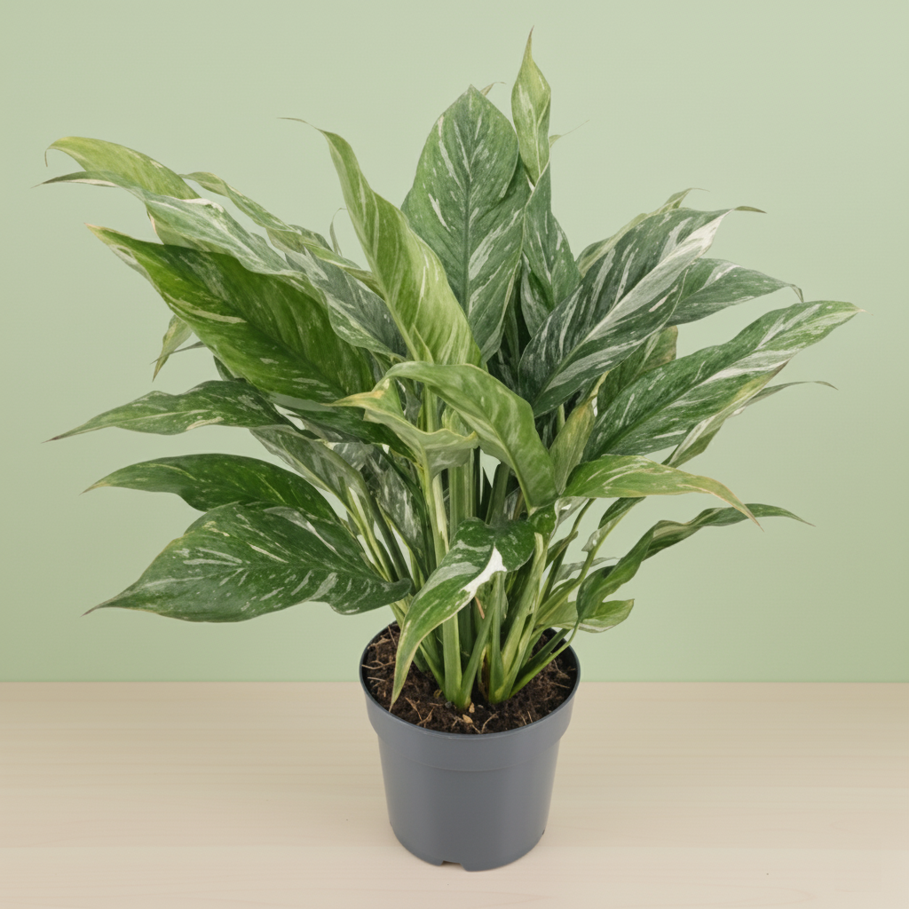 Spathiphyllum Diamond Variegata