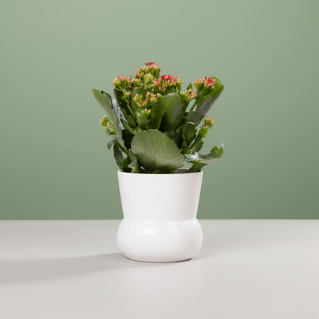 Kalanchoe Rojo + Maceta Gratis