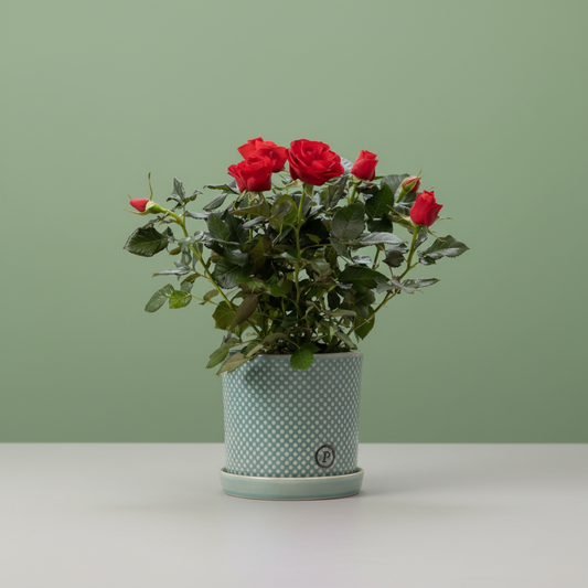 Rosal Rojo + Maceta Gratis