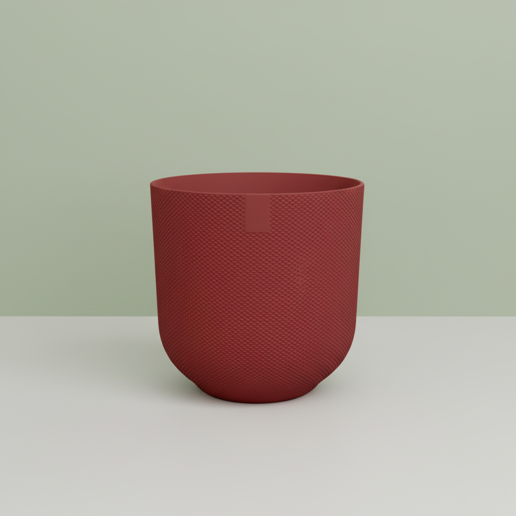 Pot elho Jazz Round tuscan red