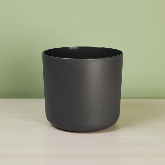 Smooth Black Planter