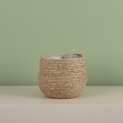 Woven Natural Basket Planter