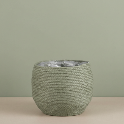 Woven Natural Basket Planter