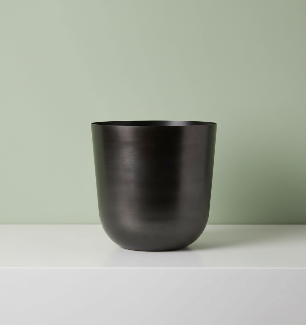 Satin Black Planter