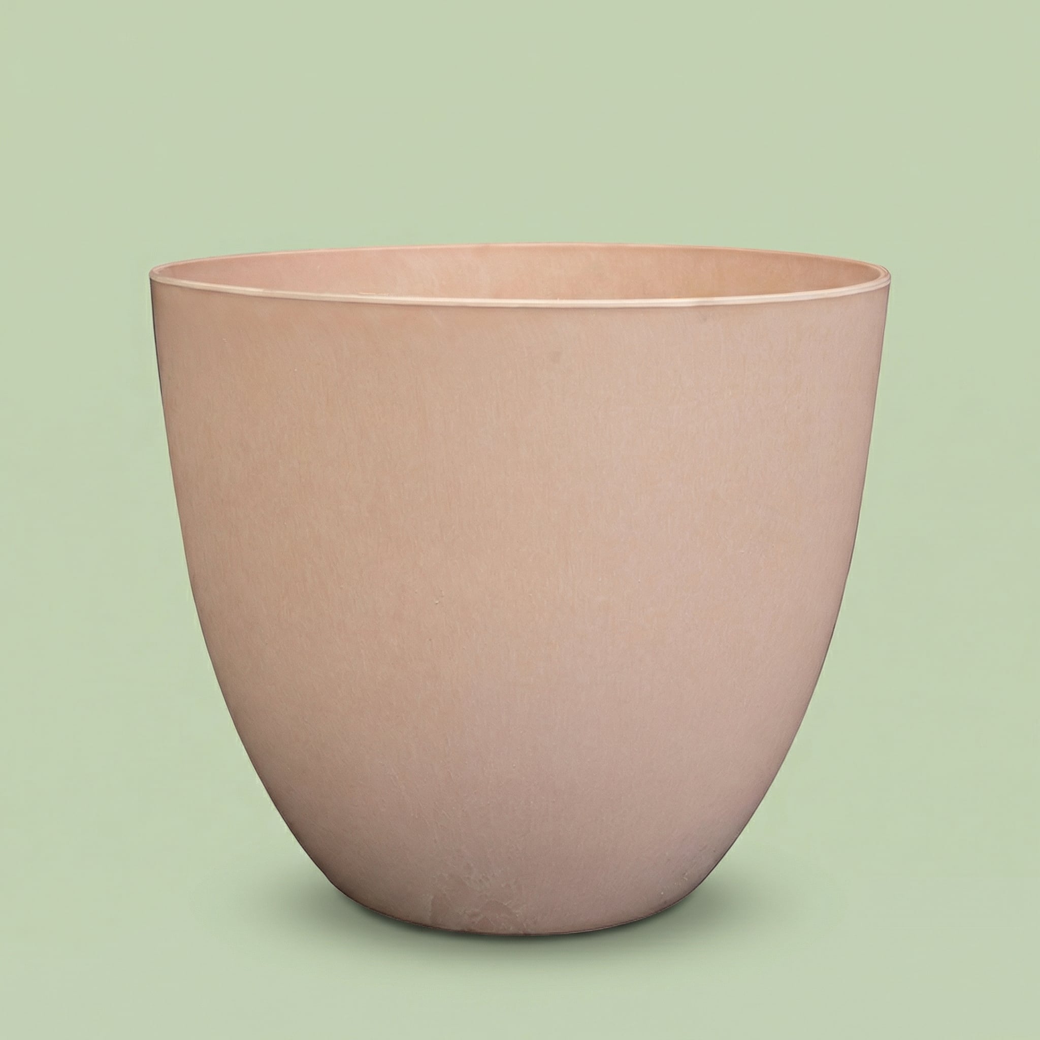 Stone Effect Planter - Soft Pink 28 cm - pots
