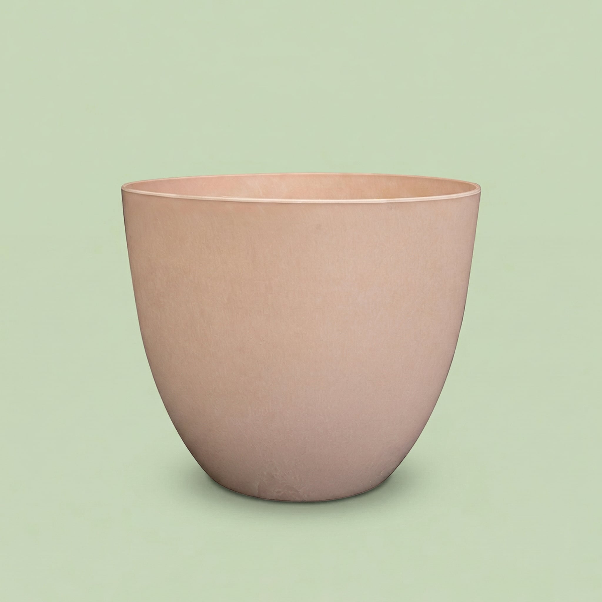Stone Effect Planter - Soft Pink 33 cm - pots